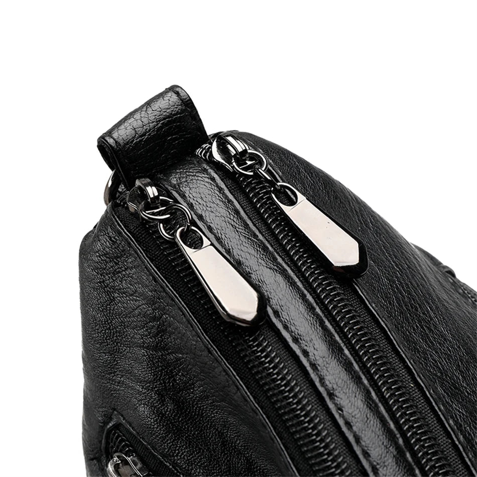 Bolsa Tiracolo de Couro Daish