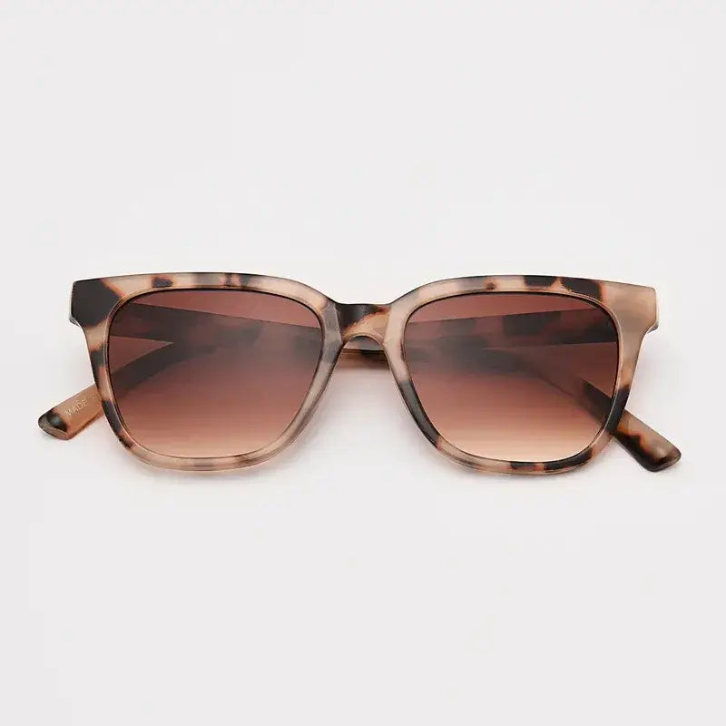 Óculos de Sol Feminino Leopardo Lisa Marrom