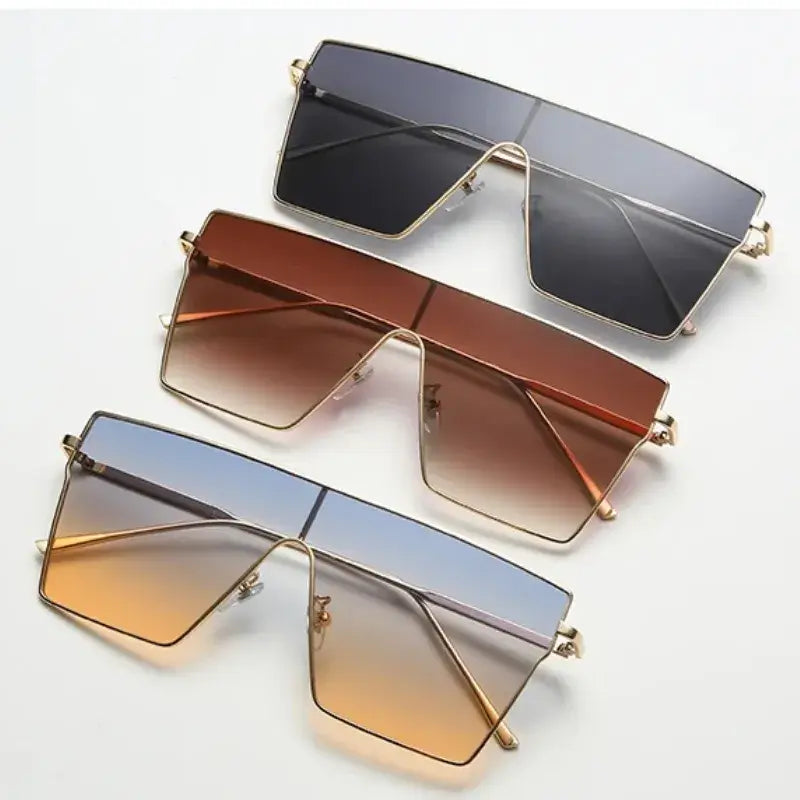 Óculos de Sol Feminino Retangular Atena Todos os Modelos