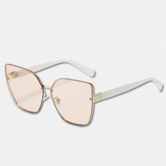 Óculos de Sol Feminino Sem Aro Afrodite Champagne