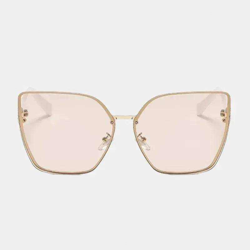 Óculos de Sol Feminino Sem Aro Afrodite Champagne