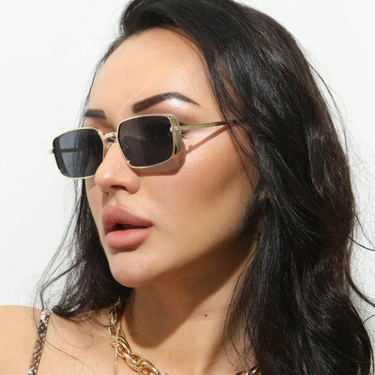 Óculos de Sol Feminino Vintage Guera Dourado