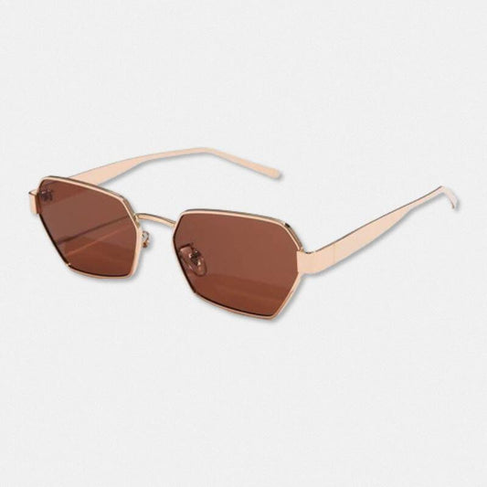 Óculos de Sol Feminino Vintage Romane Marrom