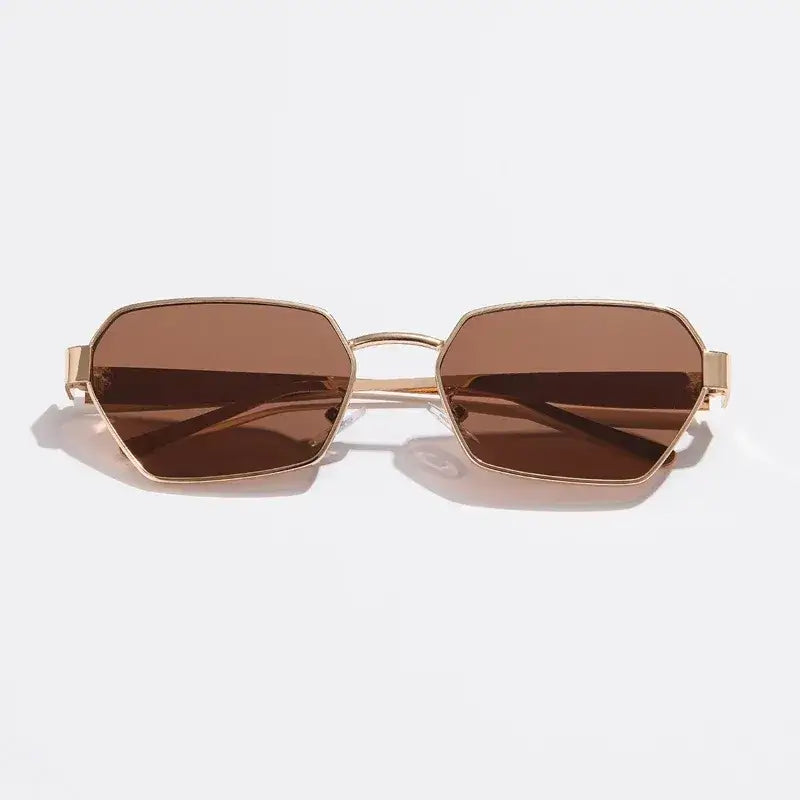 Óculos de Sol Feminino Vintage Romane Marrom