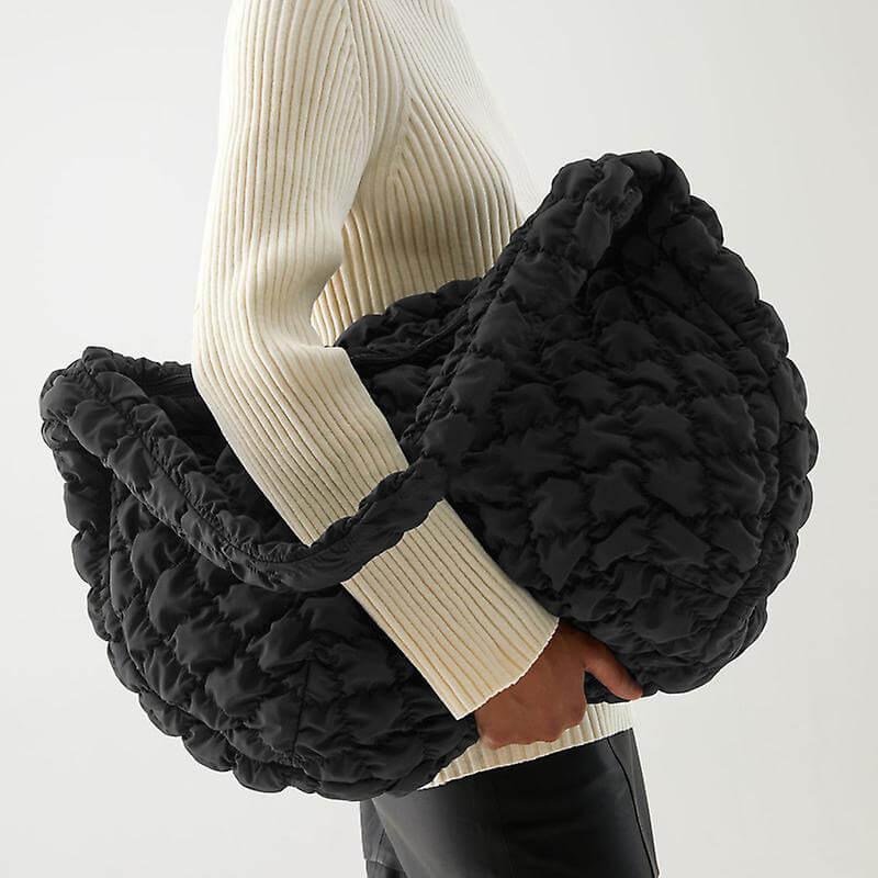 bolsa feminina acolchoada preto