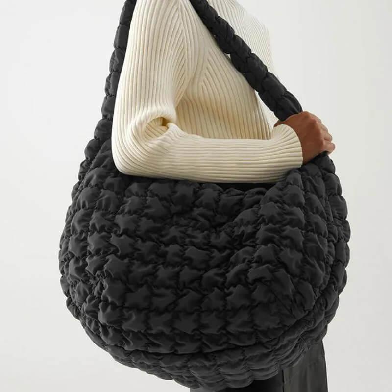 bolsa feminina acolchoada preto