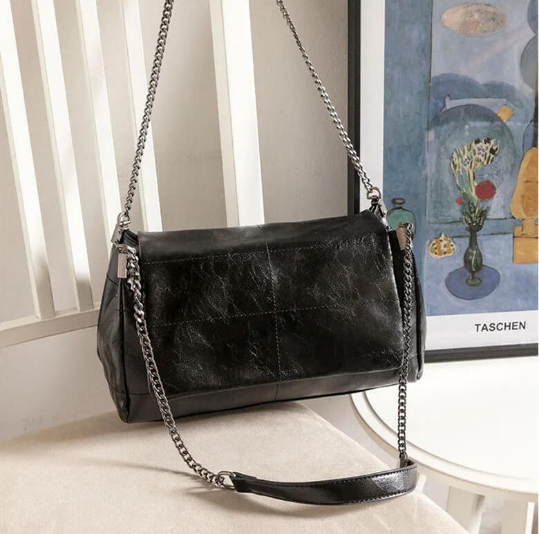 bolsa tiracolo preta molag
