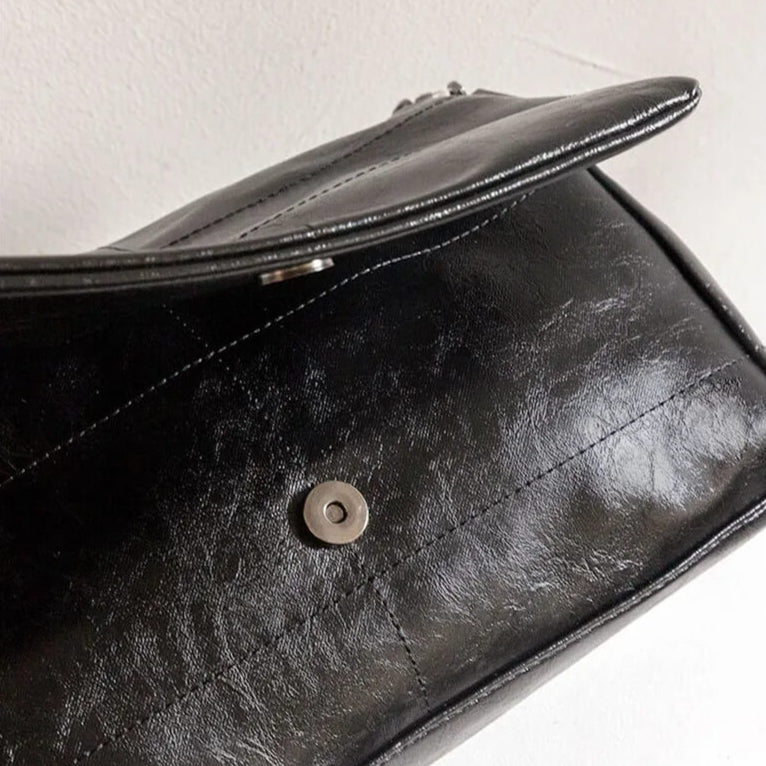 bolsa tiracolo preta molag