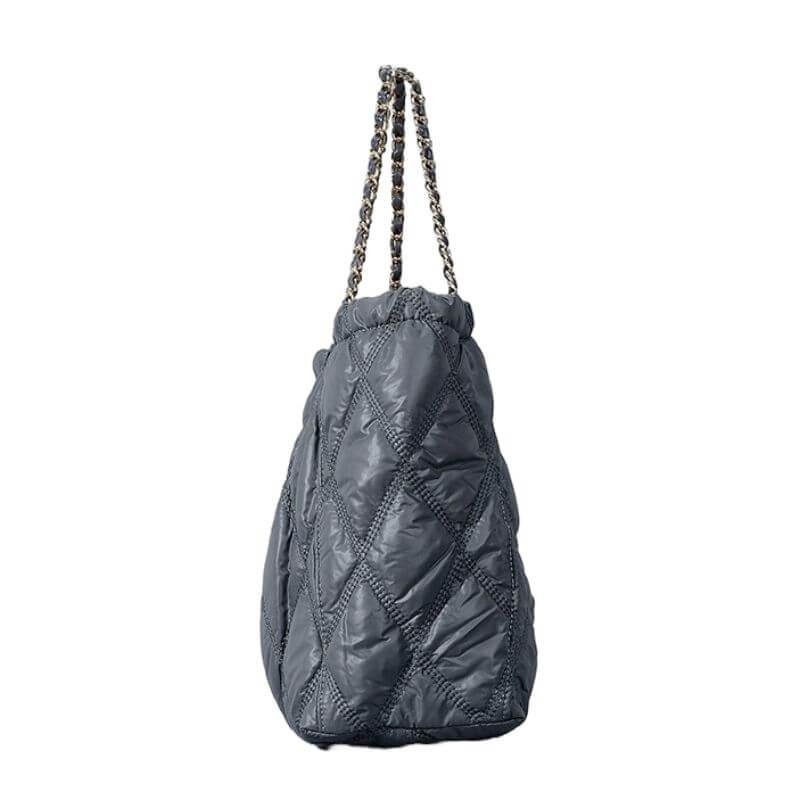 Bolsa Tote Acolchoada Celeste