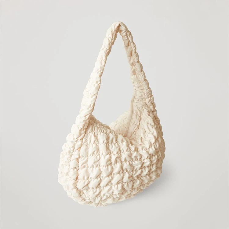 bolsa feminina acolchoada branco