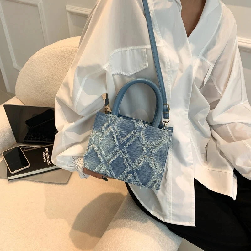 modelo bolsa satchel azul danna