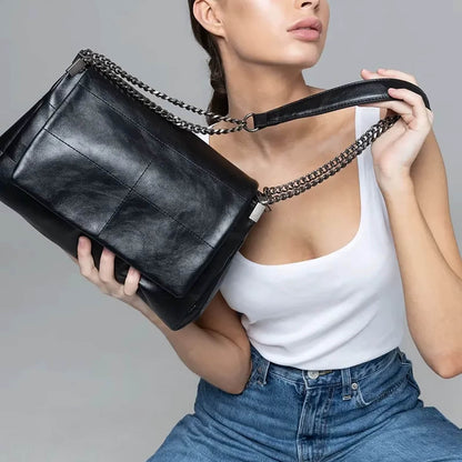 bolsa tiracolo preta molag